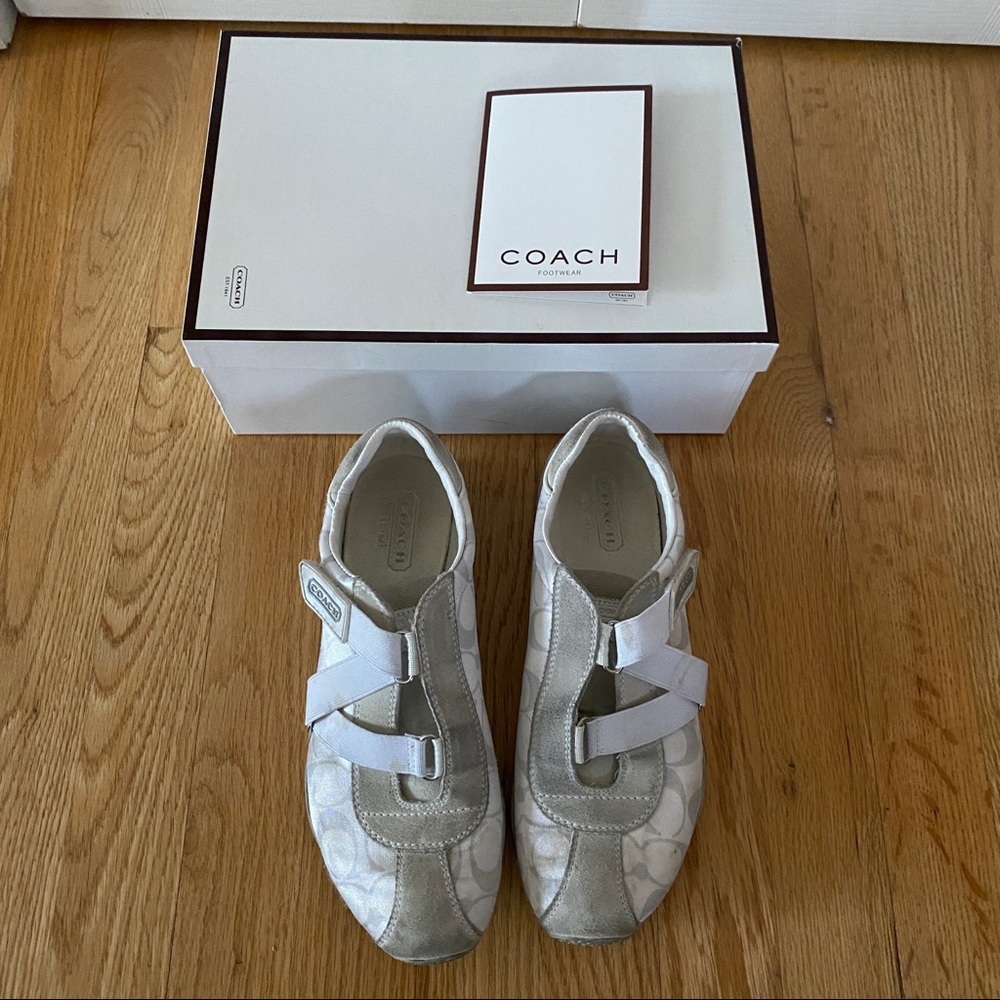 Coach sneakers with box - size 7.5